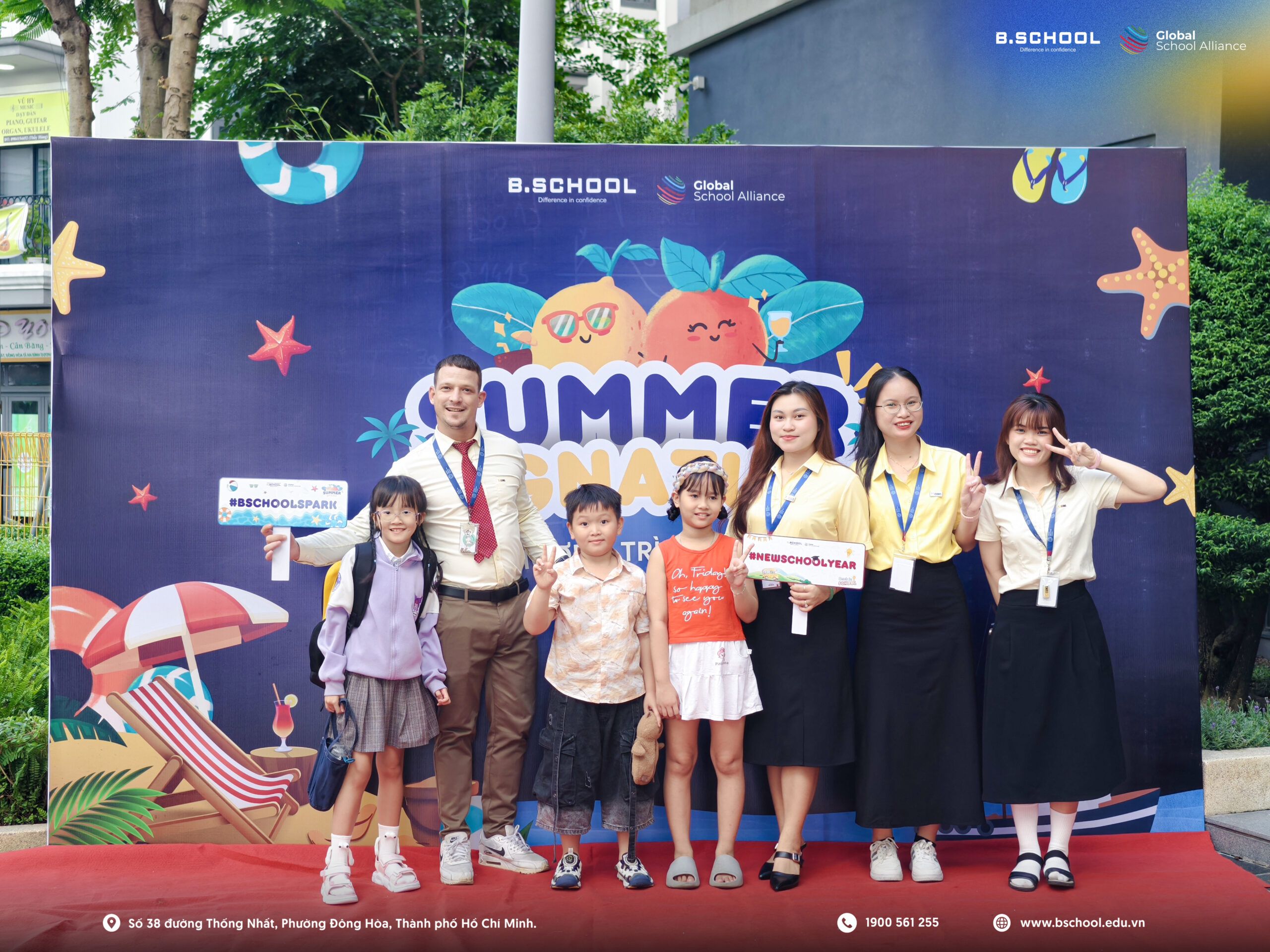 MÙA HÈ SÔI ĐỘNG ĐÃ TRỞ LẠI TẠI B.SCHOOL